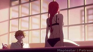 Denji’s first time in the flesh as Murmur-Makima: 120fps 720p
