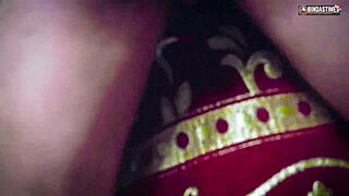 First time married Asian wife gets double penetration