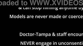 Tina Lee Comet's gyno exam in Florida becomes embarrassing