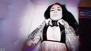 Lacey Jayne is a tattooed beauty who enjoys giving oral sex
