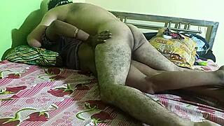 Black Mature Aunty Fucked in Ass by Husband with Loud Moaning and Crying