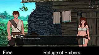 Interactive erotic art with multiple endings