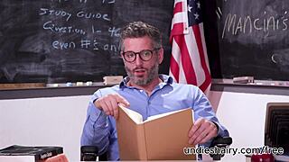 Naughty Busty Student Katie Kush Gets Bush Licked by Teacher Mike Mancini! How Hard Will She Get Banged in Class?