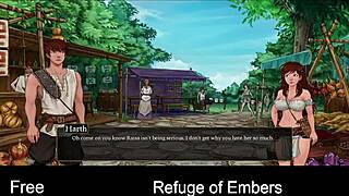 Interactive erotic art with multiple endings
