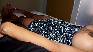 MILF stepmom and stepson's taboo encounter in hot video