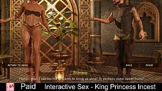 Interactive adult game with princess theme – King Princess