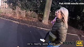 Young blonde girlfriend of bisexual woman seduces her new landlord