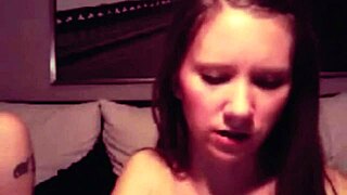 European teen shows big dick and gets anal on cam