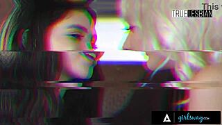 Stressed teen Octavia gets a sensual massage and orgasm