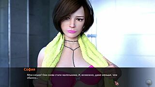 3D animated video of big tits and big cock action in a cartoon game