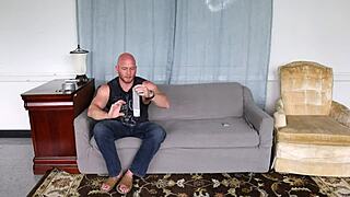 Angry mom gets a deep throat surprise in a taboo scene