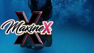 Maxine x films kittenish Jasmine Jade as she masturbates with a dildo