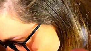 Throat Fucked School Girl Bent Over for Rough Homemade Action