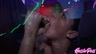 One on one sex with Renee Rose and Jax Slayher in a dark room with neon lights