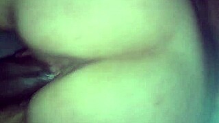 Girl sucks a guy's cock and fucks in her ass