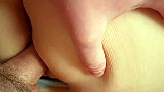 Handyman fucked sexy customer in her wet panties