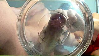 GILF Slowmo Cumshot in Water with Her Sexy Friend in Naked Action