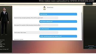 Anastasia is a domineering hornymaid and this is her submissive's tribute