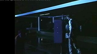 The girl is having fun in the sauna naked, playing a fatal game