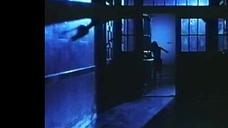 The girl is having fun in the sauna naked, playing a fatal game