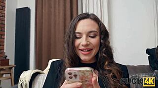 Cuck4K - My tight pussy couldn't resist the stranger's charm