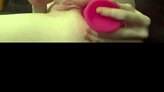 My slutty girlfriend gets too horny to be at home