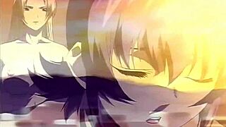 Nurse hentai 2 - 2 dicks for the sexy nurse to suck