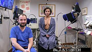 Cock craving Rebel Wyatt masturbates and gets a facial thrill