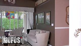 mofos - brunette milf mia ryder, uh, invites babysitter hope harper to, like, share her husband’s big cock. it’s so crazy!