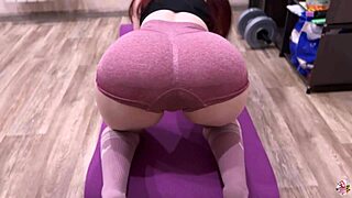 Hot Babe Showers After Gym and Bangs Until Creampie
