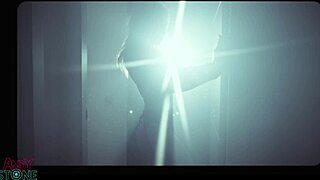 Angie Lynx Strips Teasingly in Heels for Andyquarius Production.