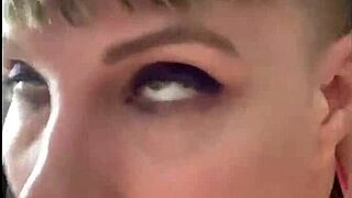 Moaning With Pleasure During Intense Dick Sucking