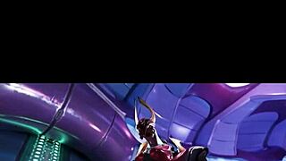Female Sangheili takes control and dominates man in wild encounter