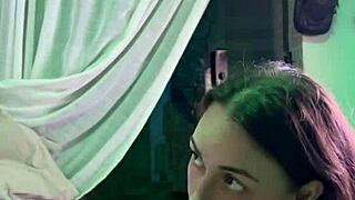cunhada got drenched in cum after wild homemade anal ride