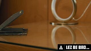 Lez Be Bad - Karlee Grey & Vanna Bardot Indulge in Wild Lesbian Action
