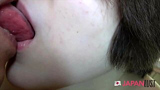 Short-Hair Japanese Teen Craves Intense Orgasm and Deep Creampie