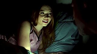 Redhead Teen Stepdaughter Records Sex Tape with Stepdad