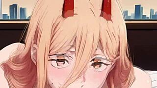 Chainsaw Man Power in a kinky hentai twist