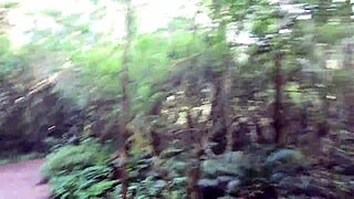 We got wild having sex in the garden of Eden, almost caught