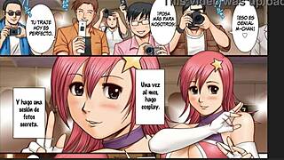 Manga hentai cosplay chica gets wild and perverted with AI twists.