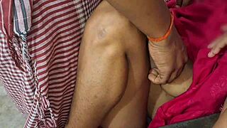 Indian desi bhabhi gets hardcore fuck with virgin boy at home. Wow, that anal was intense! 🔥