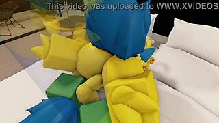 just a furry noob couple banging hard in their modern robloxian house, so cute