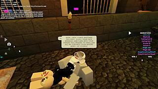 man, this roblox porn got wild anal action!