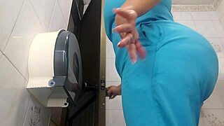 big ass latinas in public bathroom compilation 😏