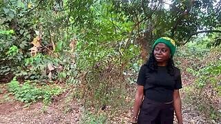 i take a peaceful walk outdoors with petite vera