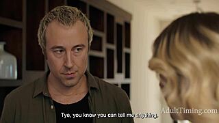 Hey, why did the husband hide his family for so long? Penny Barber and Kenna James in adulttiming 😮