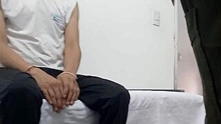 Feminine Doctor Masturbates In Front Of Patient During Care!