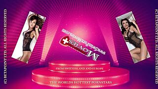 Sekretær knullet med kuk og neve i offentlig