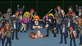 학교 도트 싸움 갤러리 계속 플레이