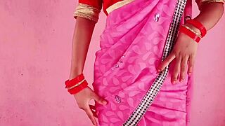 डैम, देसी भाभी उस साड़ी में, उसकी टाइट चूत को अभी लिक करना चाहता हूँ!